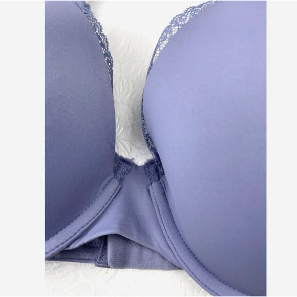 Maidenform Periwinkle Blue T-Shirt Bra 40C NWT Lightly Lined Underwire - Picture 5 of 10